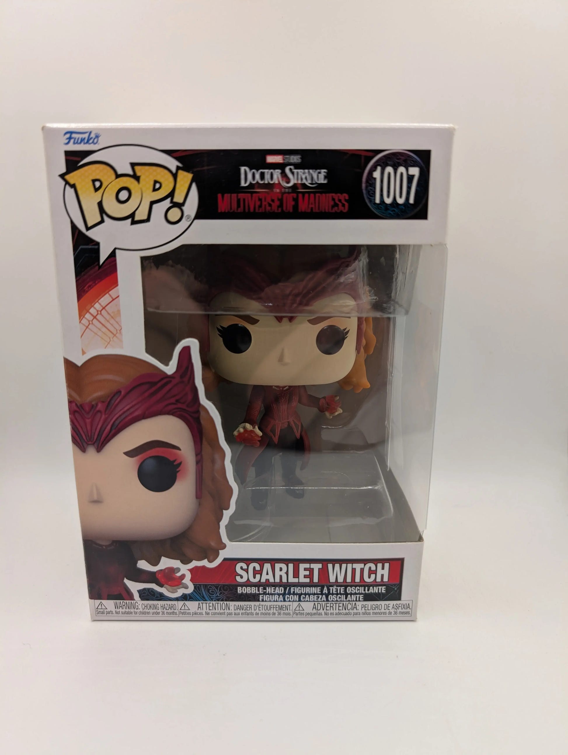 Marvel Doctor Strange Multiverse of Madness - Scarlet Witch #1007 Funko Pop! FRENLY BRICKS - Open 7 Days image 1