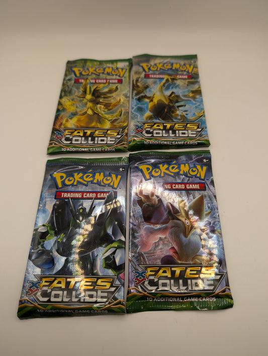 Fates Collide Complete 4 Pack Art Set - Sealed - With Pack Sleeves FRENLY BRICKS - Open 7 Days