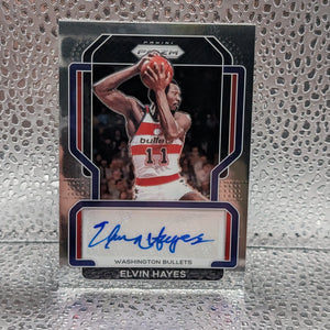 2021-22 Panini Prizm Signatures Elvin Hayes #SG-EHY Auto HOF Washington Bullets FRENLY BRICKS - Open 7 Days
