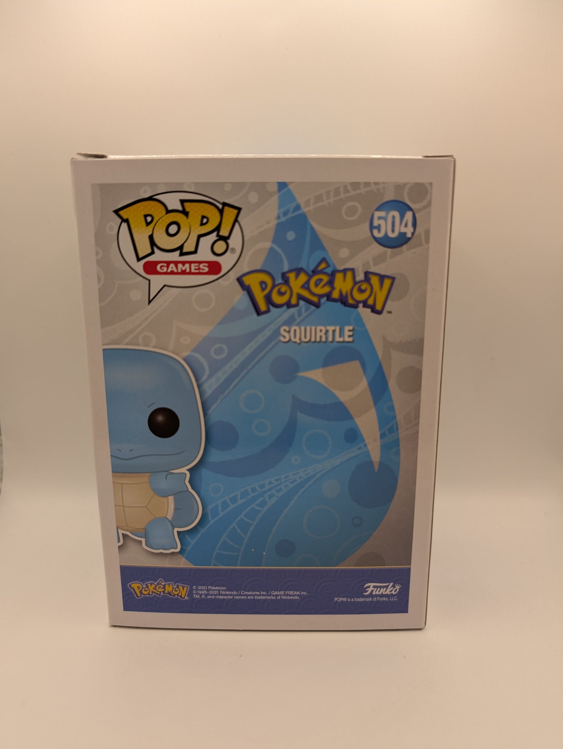 Funko Pop! Games - Pokemon - Squirtle (Diamond) #504 FRENLY BRICKS - Open 7 Days