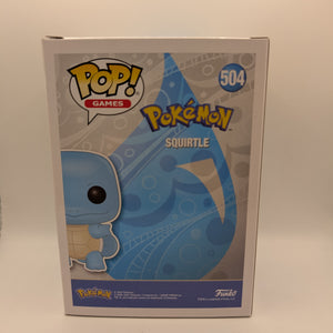 Funko Pop! Games - Pokemon - Squirtle (Diamond) #504 FRENLY BRICKS - Open 7 Days