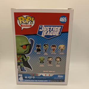 FUNKO POPS HEROES JUSTICE LEAGUE MARTIAN MAN HUNTER  #465