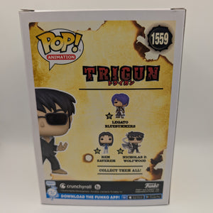Animation - Trigun - 1559 Nicholas D. Wolfwood - Pop! Vinyl Figure FRENLY BRICKS - Open 7 Days