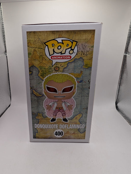 One Piece - Donquixote Doflamingo #400 Pop! VINYL Figure FRENLY BRICKS - Open 7 Days