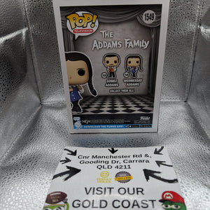Funko POP! The Addams Family S3 Vinyl Figure - WEDNESDAY ADDAMS #1549 FRENLY BRICKS - Open 7 Days