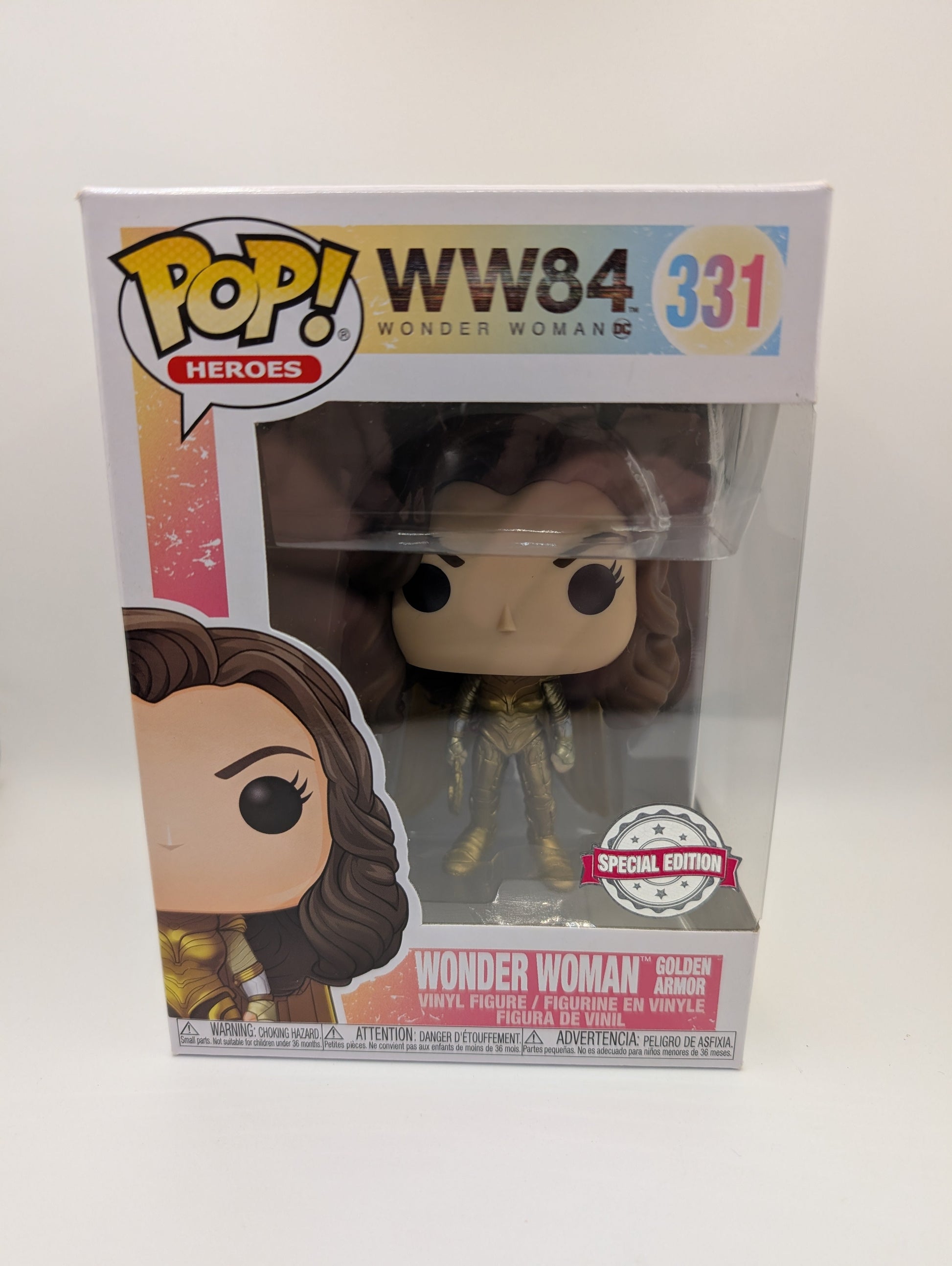 FUNKO POP! VINYL - Wonder Woman - #331 - WW84 - Heroes FRENLY BRICKS - Open 7 Days