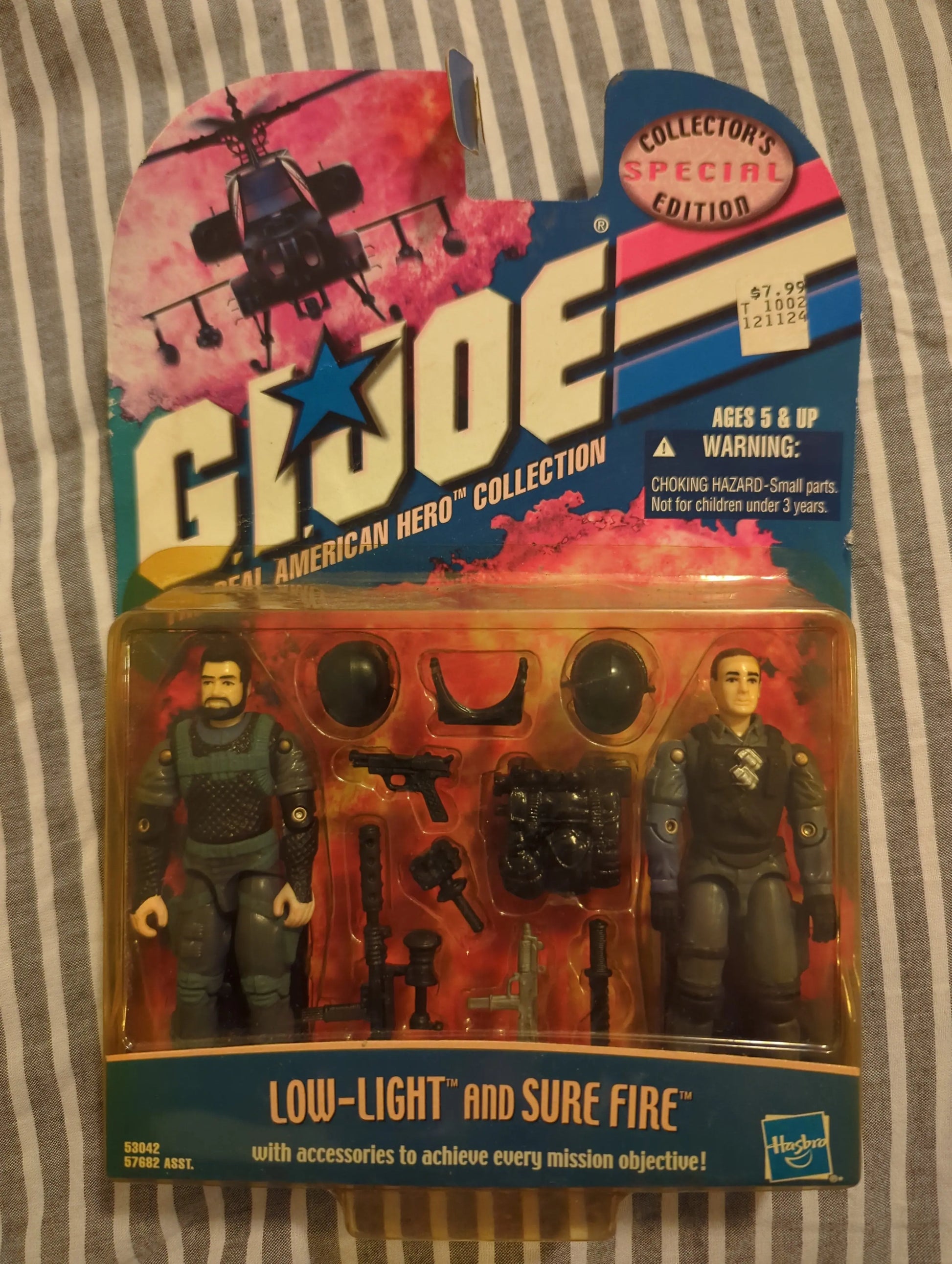 GI Joe Special Collector's Edition Low-Light & Sure Fire 2-Pack Hasbro 2001 FRENLY BRICKS - Open 7 Days