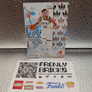 2024-25 Panini Court Kings Giannis Antetokounmpo #96 Canvas FRENLY BRICKS - Open 7 Days