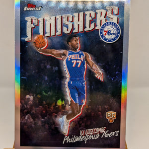 2025-26 Topps Finest - Finishers Refractor Rookie #FI-10 VJ Edgecombe RC FRENLY BRICKS - Open 7 Days