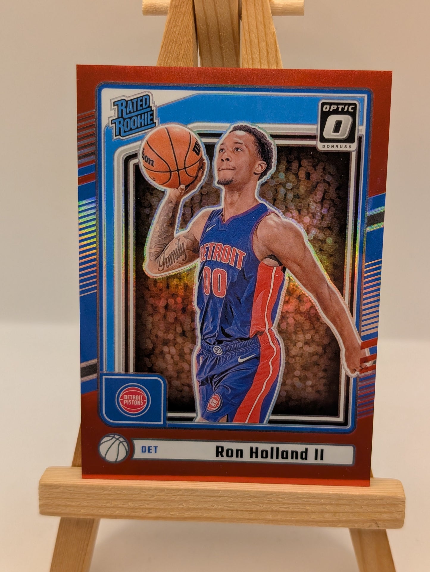 2024-25 Donruss Optic Preview Ron Holland II Rated Rookie Red #236 /25 FRENLY BRICKS - Open 7 Days