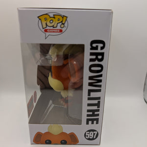 Pop Vinyl Growlithe 2020 Pokémon #597 Exclusive Flocked Funko Fall Convention FRENLY BRICKS - Open 7 Days