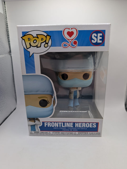 Frontline Heroes Hospitals SE Special Edition Funko Pop Vinyl FRENLY BRICKS - Open 7 Days