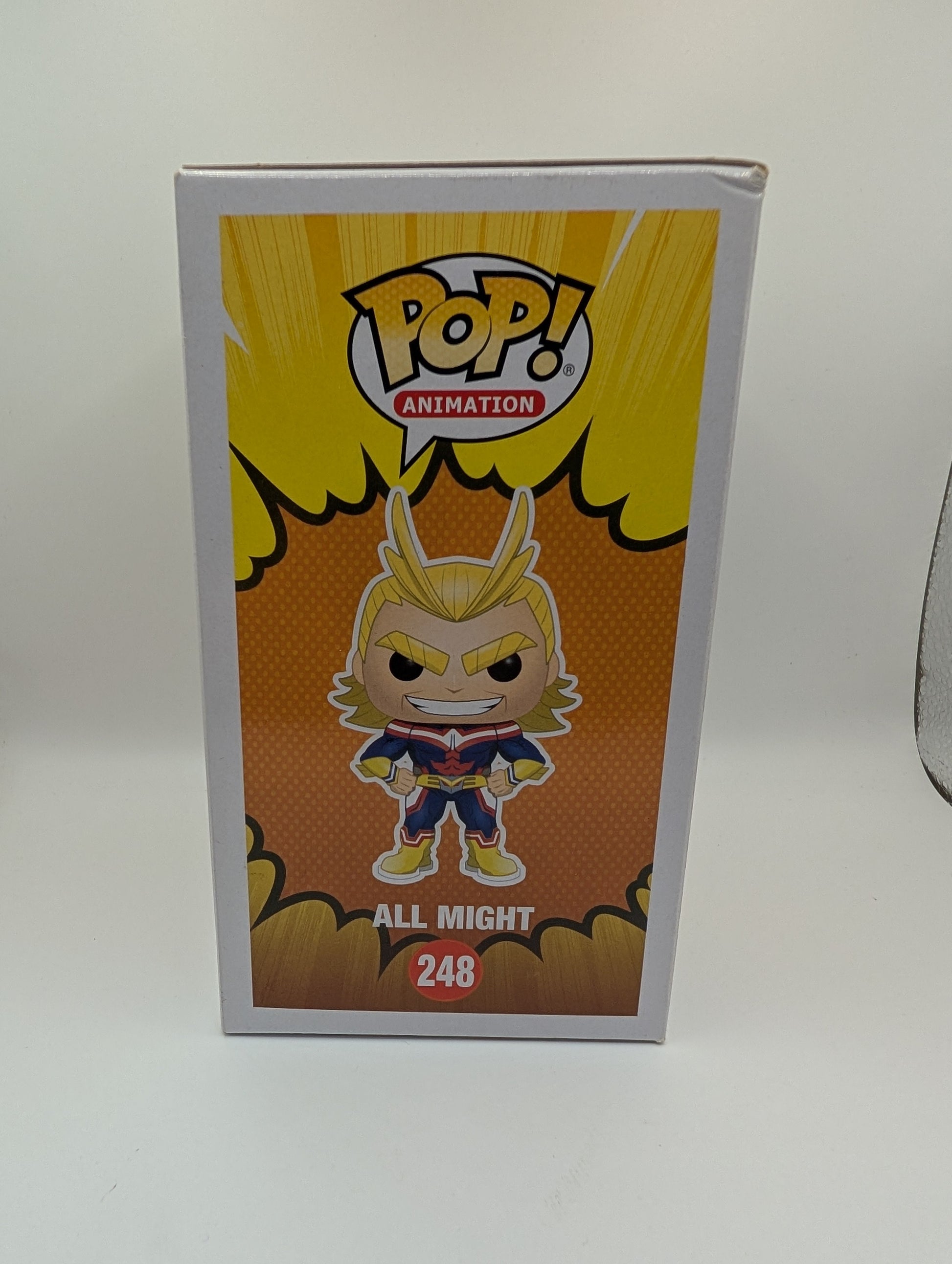 My Hero Academia - All might Pop! Vinyl Figure #248 FRENLY BRICKS - Open 7 Days