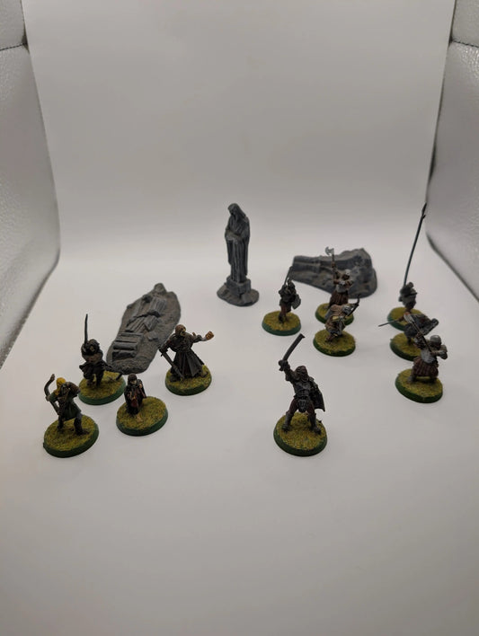Lord of the Rings Games Workshop Orcs, Lurtz, Aragorn, Legolas, Boromir, Frodo Lot FRENLY BRICKS - Open 7 Days