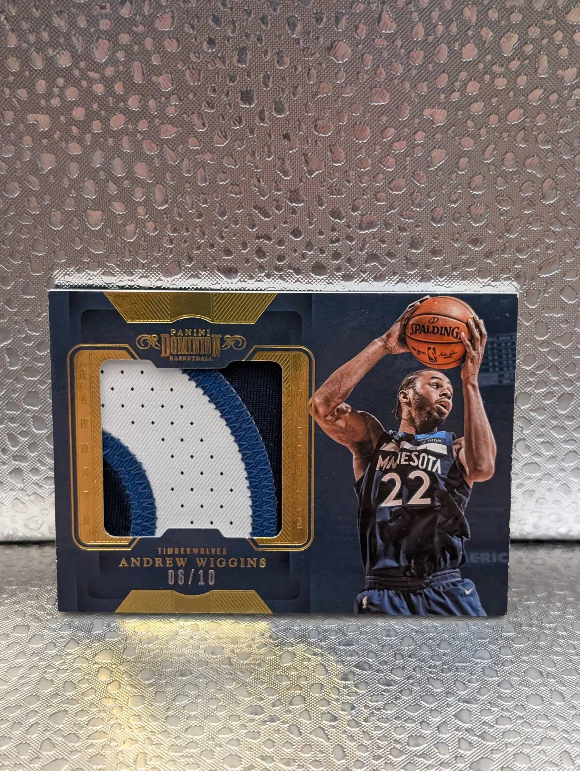 2018-19 Panini Dominion ANDREW WIGGINS Minnesota Timberwolves Patch /10 FRENLY BRICKS - Open 7 Days