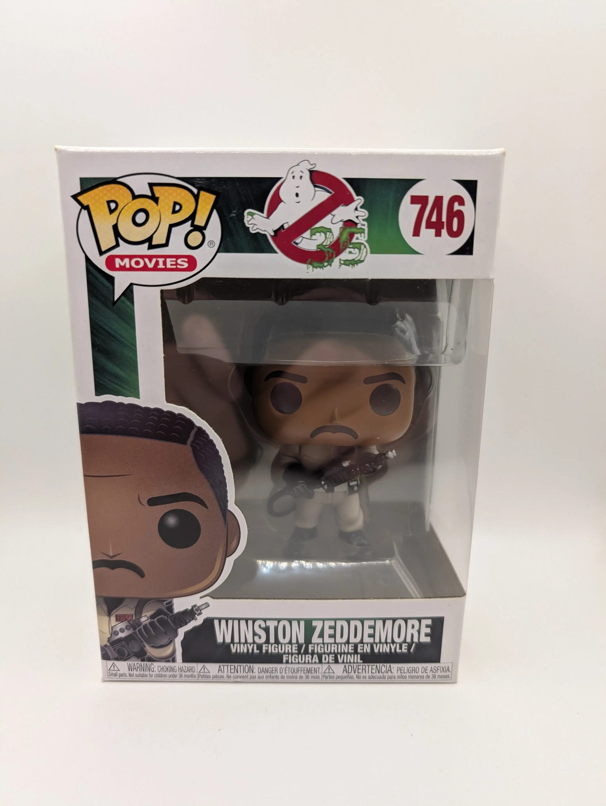 Funko POP! Movies: Ghostbusters Winston Zeddemore #746 Vinyl Figure FRENLY BRICKS - Open 7 Days image 1