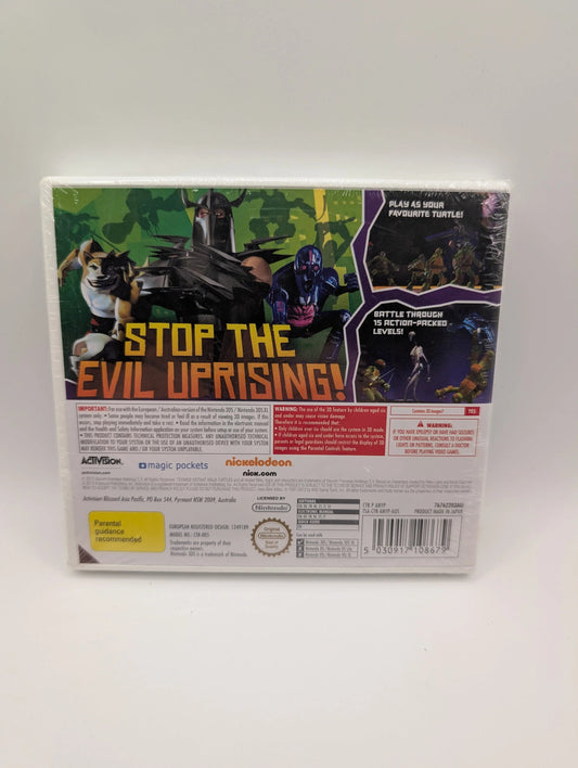 Nintendo 3DS/XL  Nickelodeon Teenage Mutant Ninja Turtles Pal PG SEALED FRENLY BRICKS - Open 7 Days