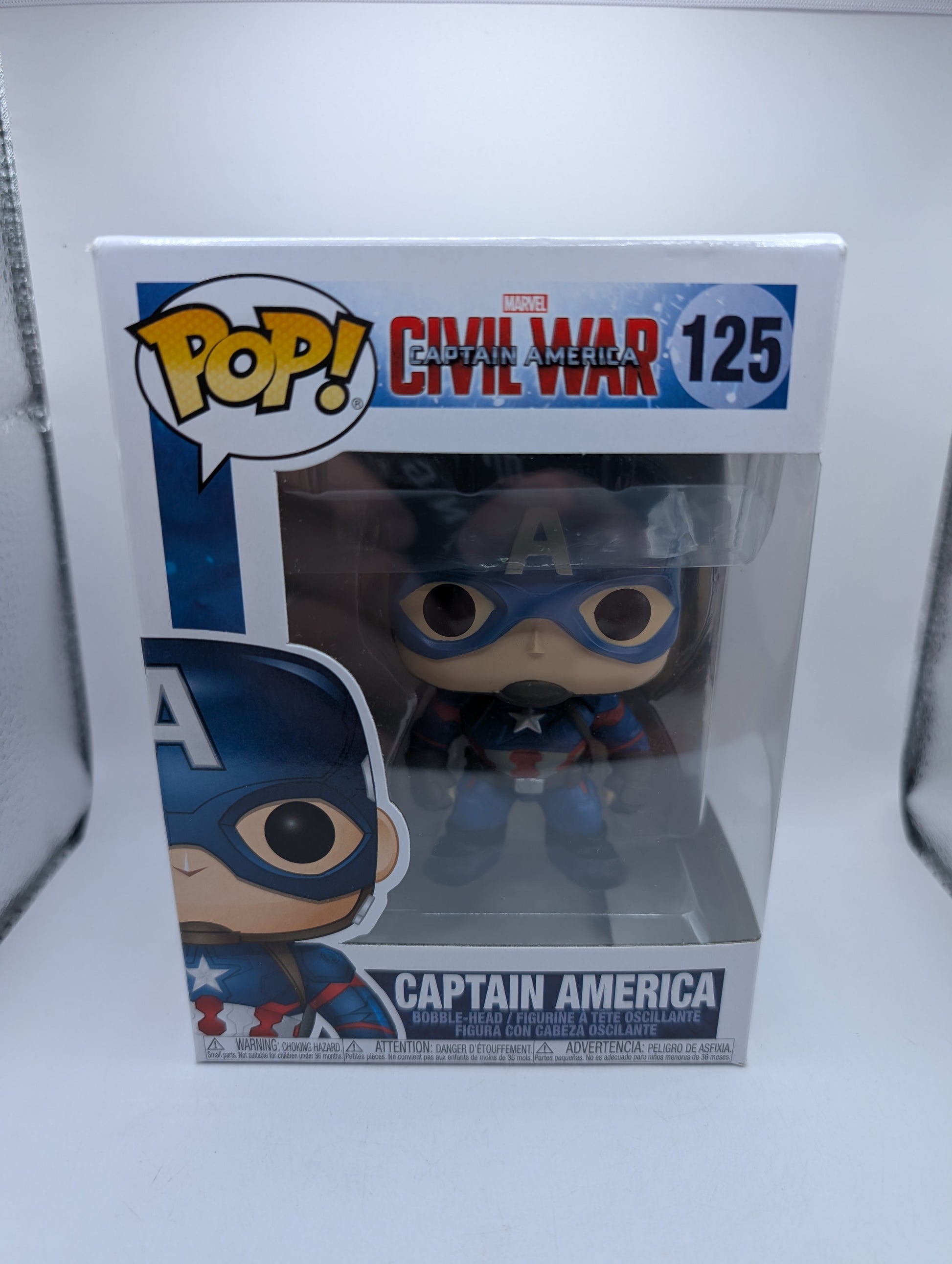 Funko Pop Vinyl - Marvel - Captain America 125 FRENLY BRICKS - Open 7 Days