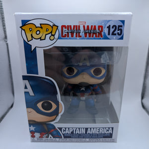 Funko Pop Vinyl - Marvel - Captain America 125 FRENLY BRICKS - Open 7 Days