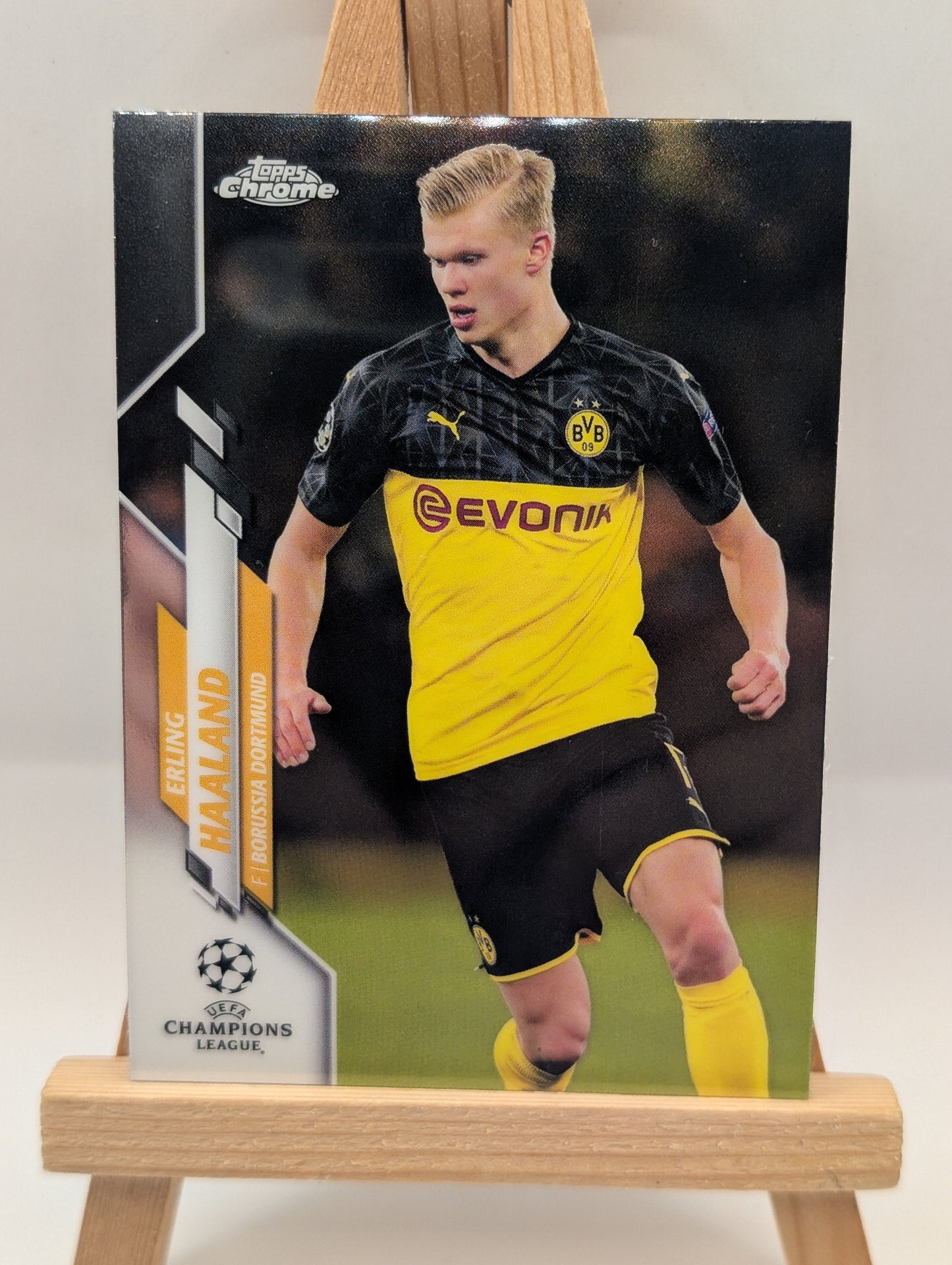 2019-20 Topps Chrome UEFA Champions League - Erling Haaland #74 (RC) FRENLY BRICKS - Open 7 Days