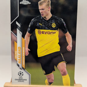 2019-20 Topps Chrome UEFA Champions League - Erling Haaland #74 (RC) FRENLY BRICKS - Open 7 Days