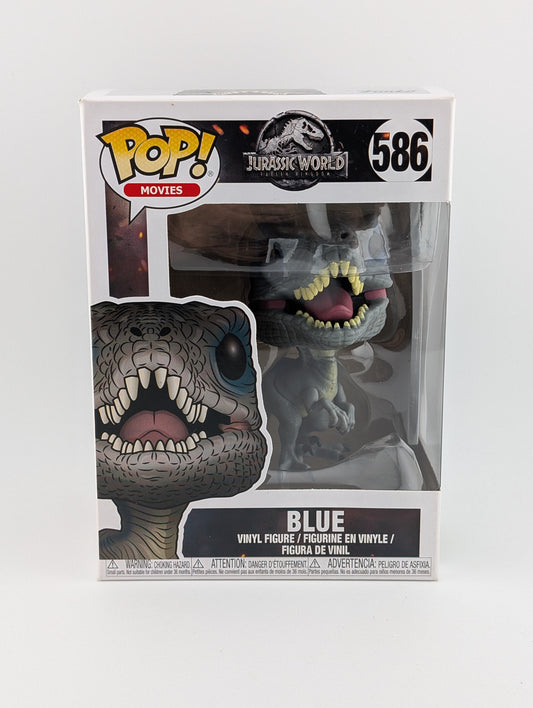 Funko POP! Movies Jurassic World #586 Blue Vinyl Collectable Rare FRENLY BRICKS - Open 7 Days