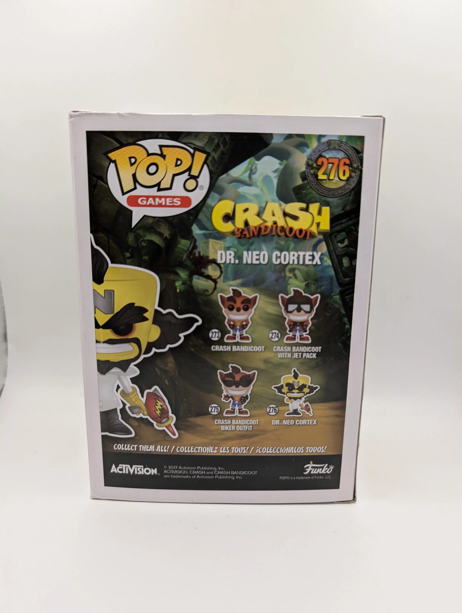 Funko Pop Vinyl - Crash Bandicoot - #276 Dr. Neo Cortex FRENLY BRICKS - Open 7 Days image 3
