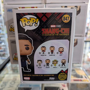 Marvel Funko Pop - Wenwu - Shang-Chi - No. 847 FRENLY BRICKS - Open 7 Days