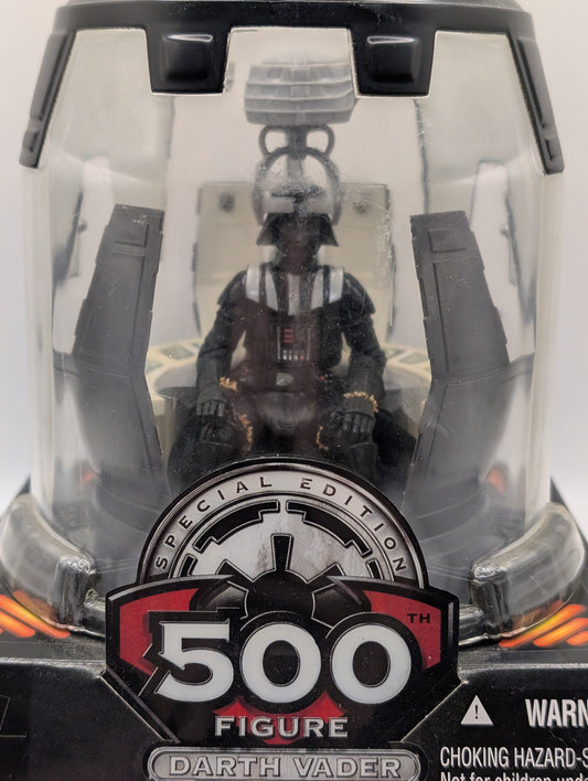 2005 STAR WARS DARTH VADER SPECIAL EDITION '500' FIGURE CHAMBER HASBRO