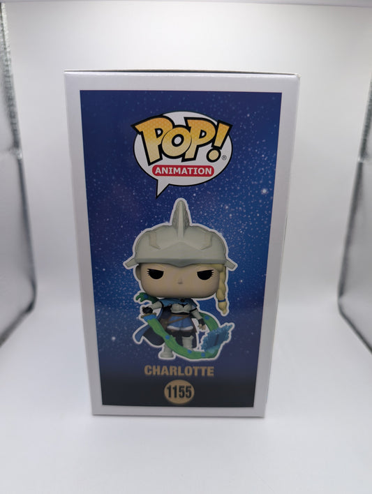 Charlotte Glow FE 1155 Black Clover Funko Pop Vinyl FRENLY BRICKS - Open 7 Days