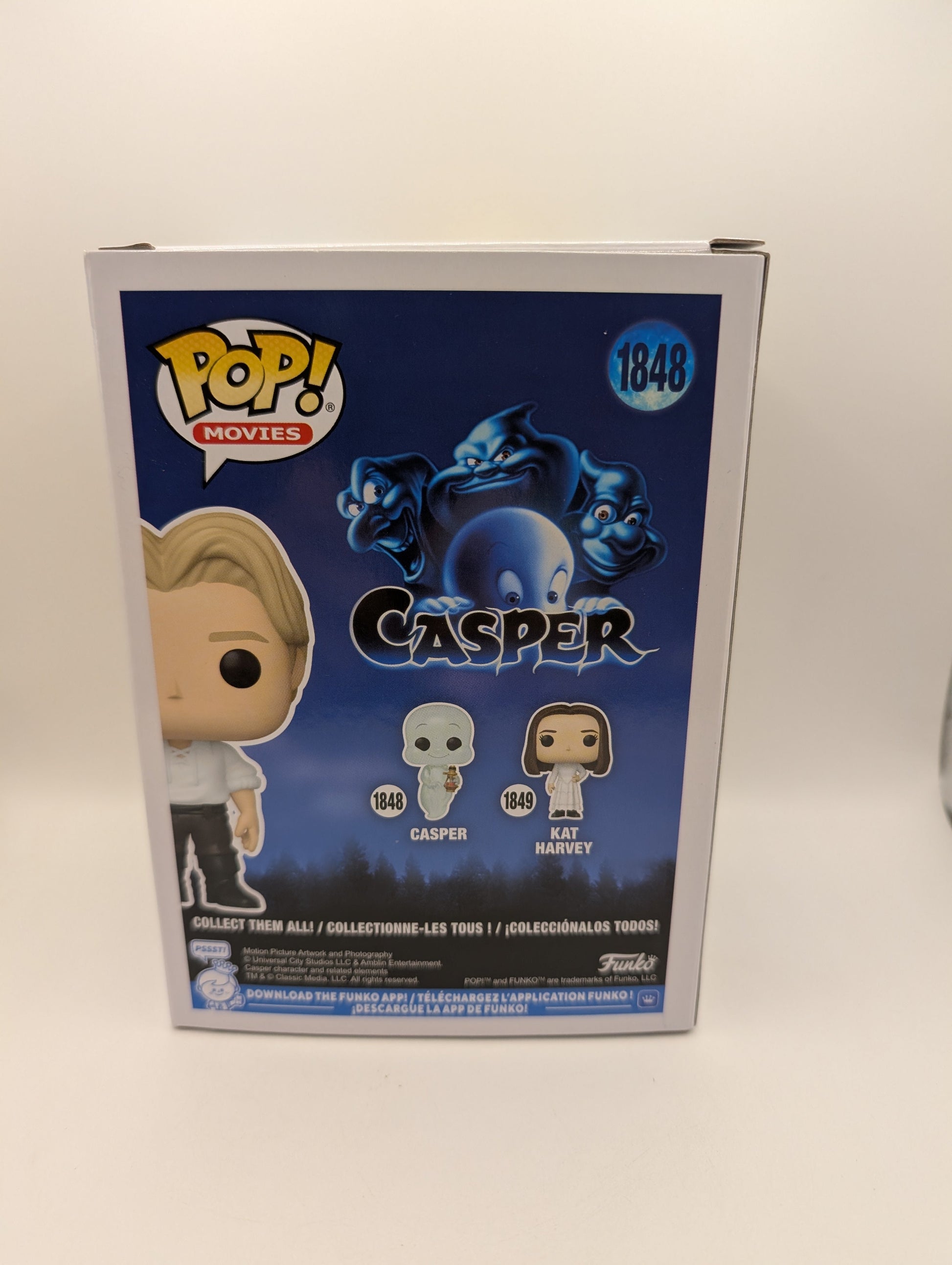 Funko Pop! Movies: Casper - Casper #1848 Chase Vinyl Figure FRENLY BRICKS - Open 7 Days