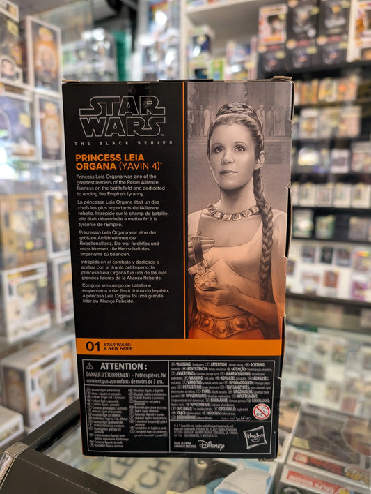 Hasbro F1876 Star Wars The Black Series Princess Leia Organa Action Figure FRENLY BRICKS - Open 7 Days