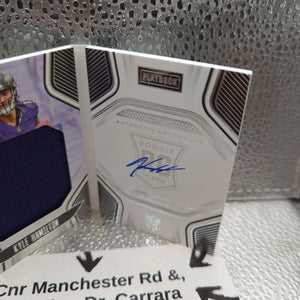 Panini Playbook - Kyle Hamilton ON CARD AUTO PATCH rookie /299 FRENLY BRICKS - Open 7 Days