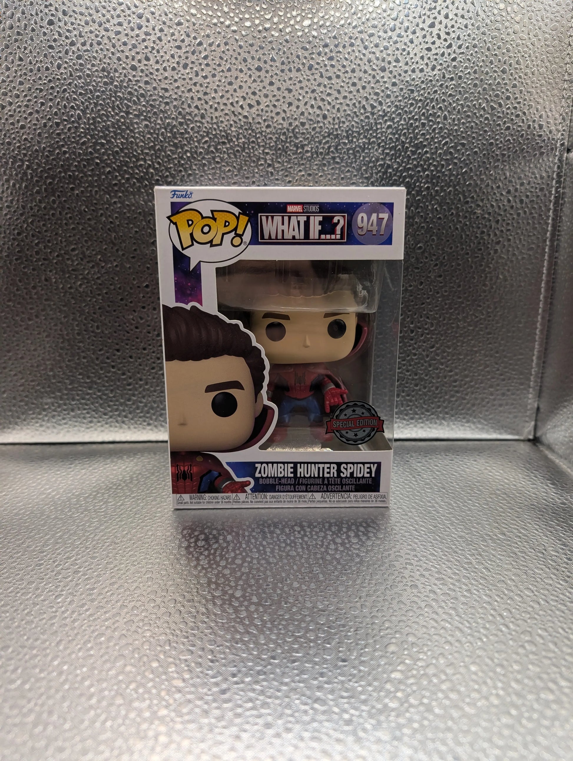 FUNKO Pop Vinyl Zombie Hunter Spidey #947 FRENLY BRICKS - Open 7 Days