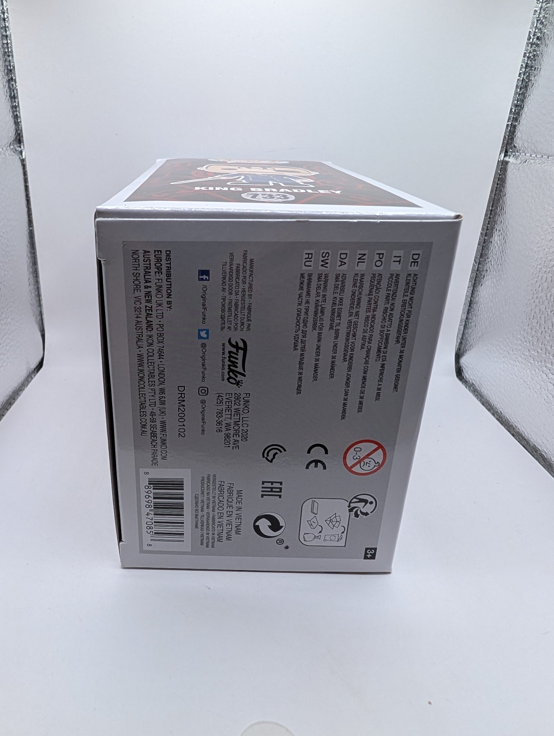 Fullmetal Alchemist King Bradley Funko Pop! Vinyl Figure #733 FRENLY BRICKS - Open 7 Days