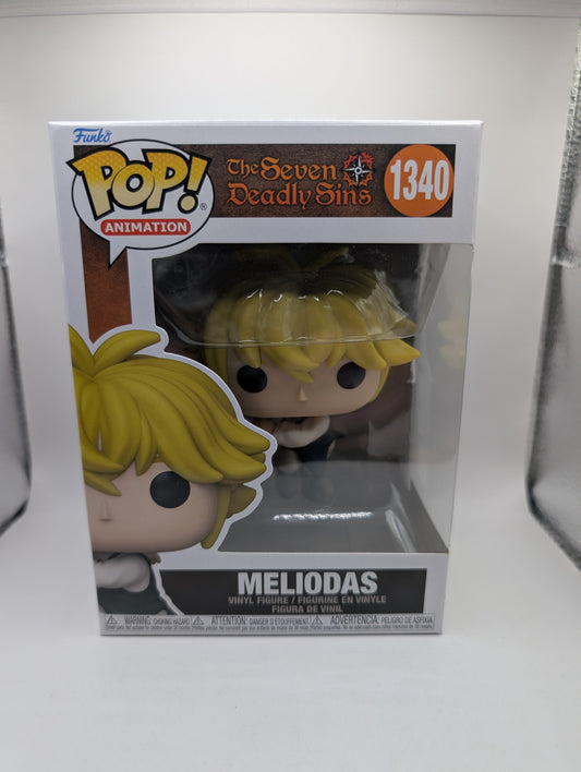 Meliodas Seven Deadly Sins Funko Pop Vinyl Figure #1340 FRENLY BRICKS - Open 7 Days