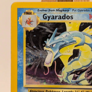 Gyarados 6/102 | Holo | WOTC | Base Set | MP/HP | Pokemon TCG FRENLY BRICKS - Open 7 Days