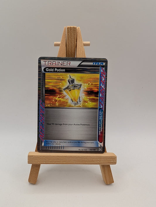Gold Potion 140/149 Ace Spec Holo Rare Boundaries Crossed - Pokemon TCG FRENLY BRICKS - Open 7 Days