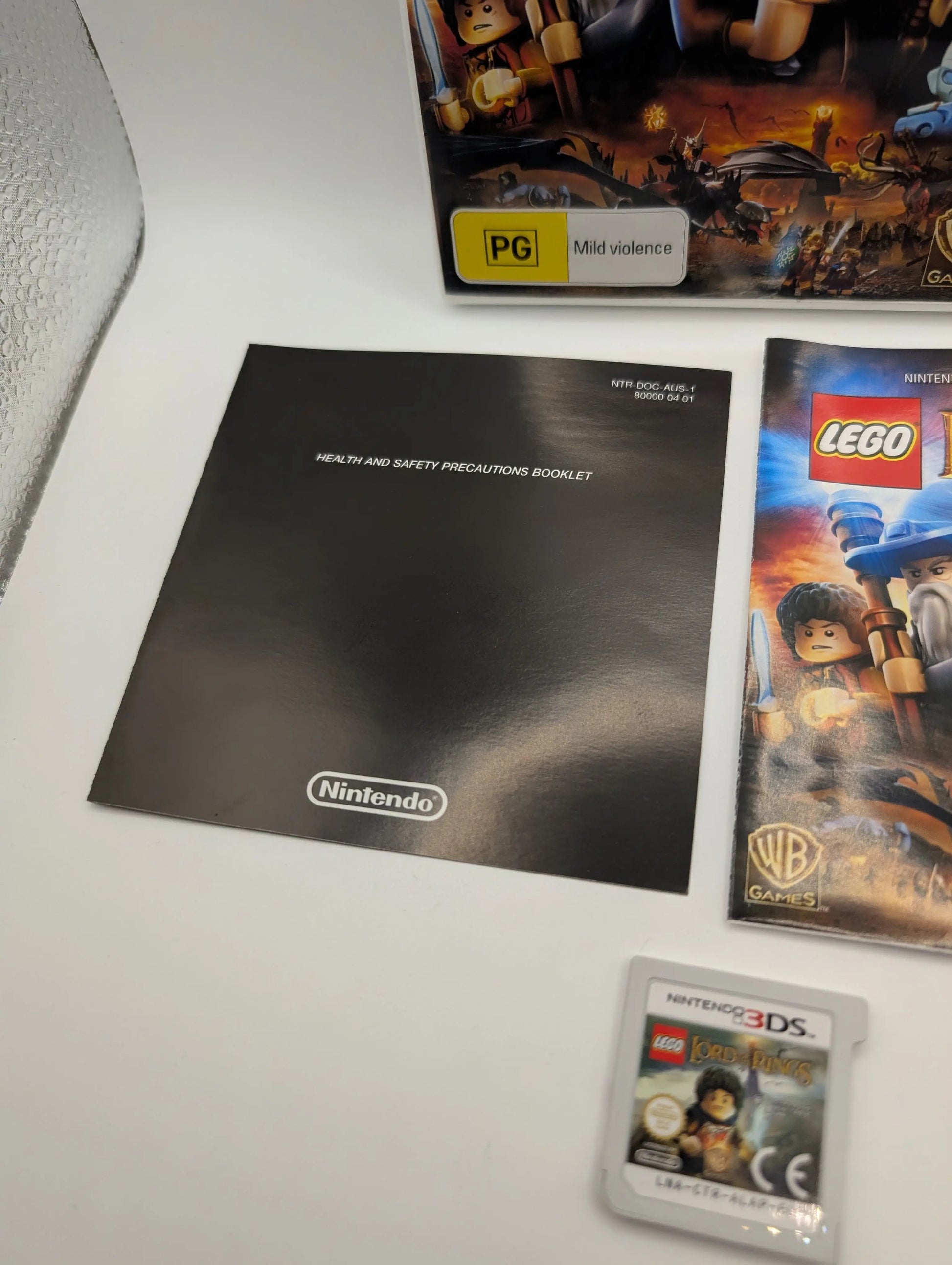 Lego The Lord of the Rings Nintendo 3DS PAL, Manual, Case, Game LOTR Video Game FRENLY BRICKS - Open 7 Days