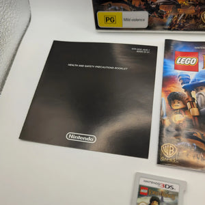 Lego The Lord of the Rings Nintendo 3DS PAL, Manual, Case, Game LOTR Video Game FRENLY BRICKS - Open 7 Days