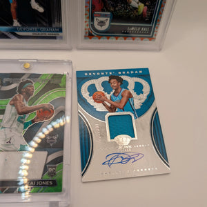 Charlotte Hornets NBA Basketball Card Lot, Rookies, Patch, Auto, Graded, Lamelo Ball #2 FRENLY BRICKS - Open 7 Days