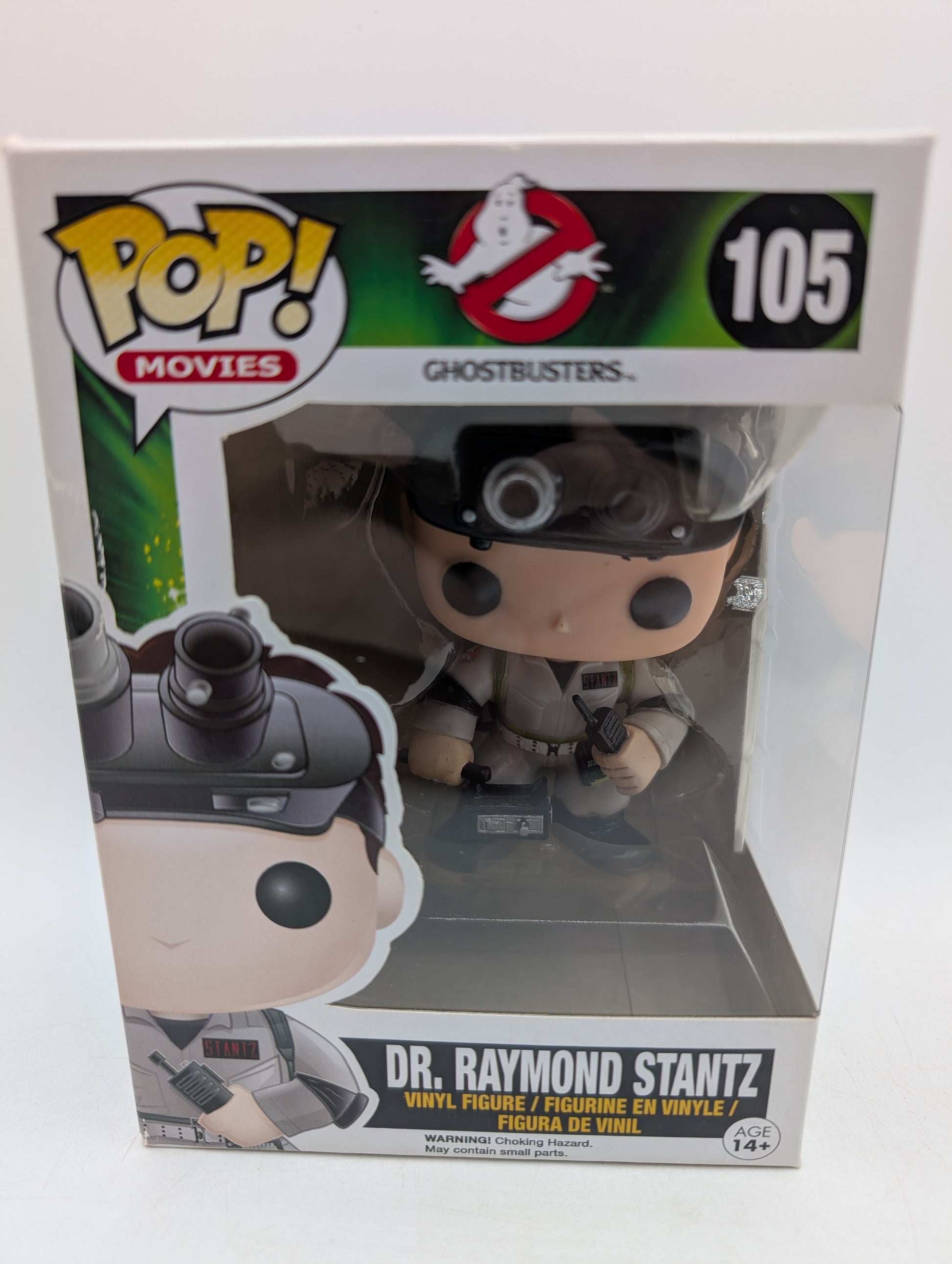 Funko POP! Movies Ghostbusters 30th Anniversary Dr. Raymond Stantz #105 image 1