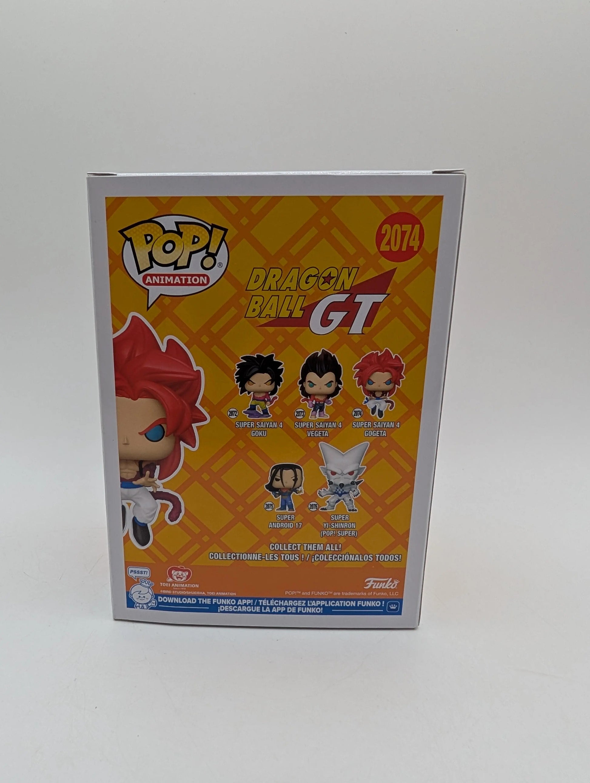 Gogeta (Super Saiyan 4) Funko Pop! #2074 | Dragon Ball GT, Vinyl Figure, SSJ4 FRENLY BRICKS - Open 7 Days