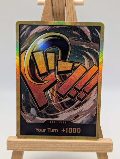 One Piece TCG PRB-01 Gold Don Sir Crocodile Full Art Foil Card NM FRENLY BRICKS - Open 7 Days