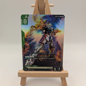 Gundam TCG - Wing Gundam Zero GD01-024 LR Newtype Rising FRENLY BRICKS - Open 7 Days