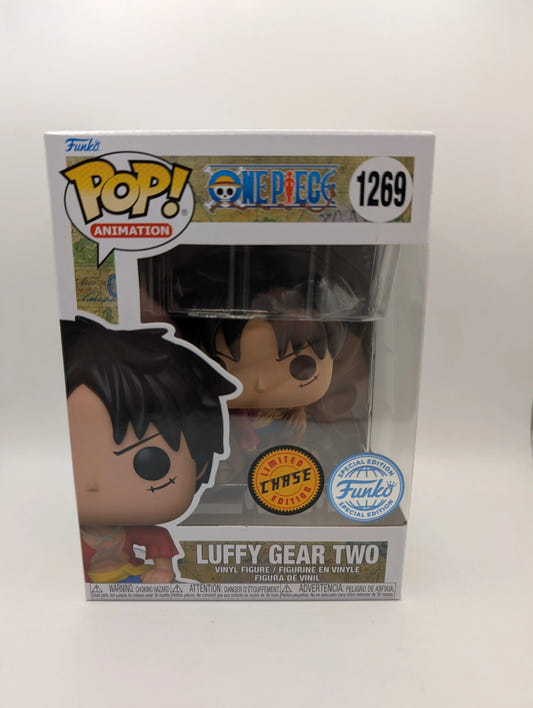 One Piece Luffy Gear Two #1269 CHASE Funko Pop! FRENLY BRICKS - Open 7 Days