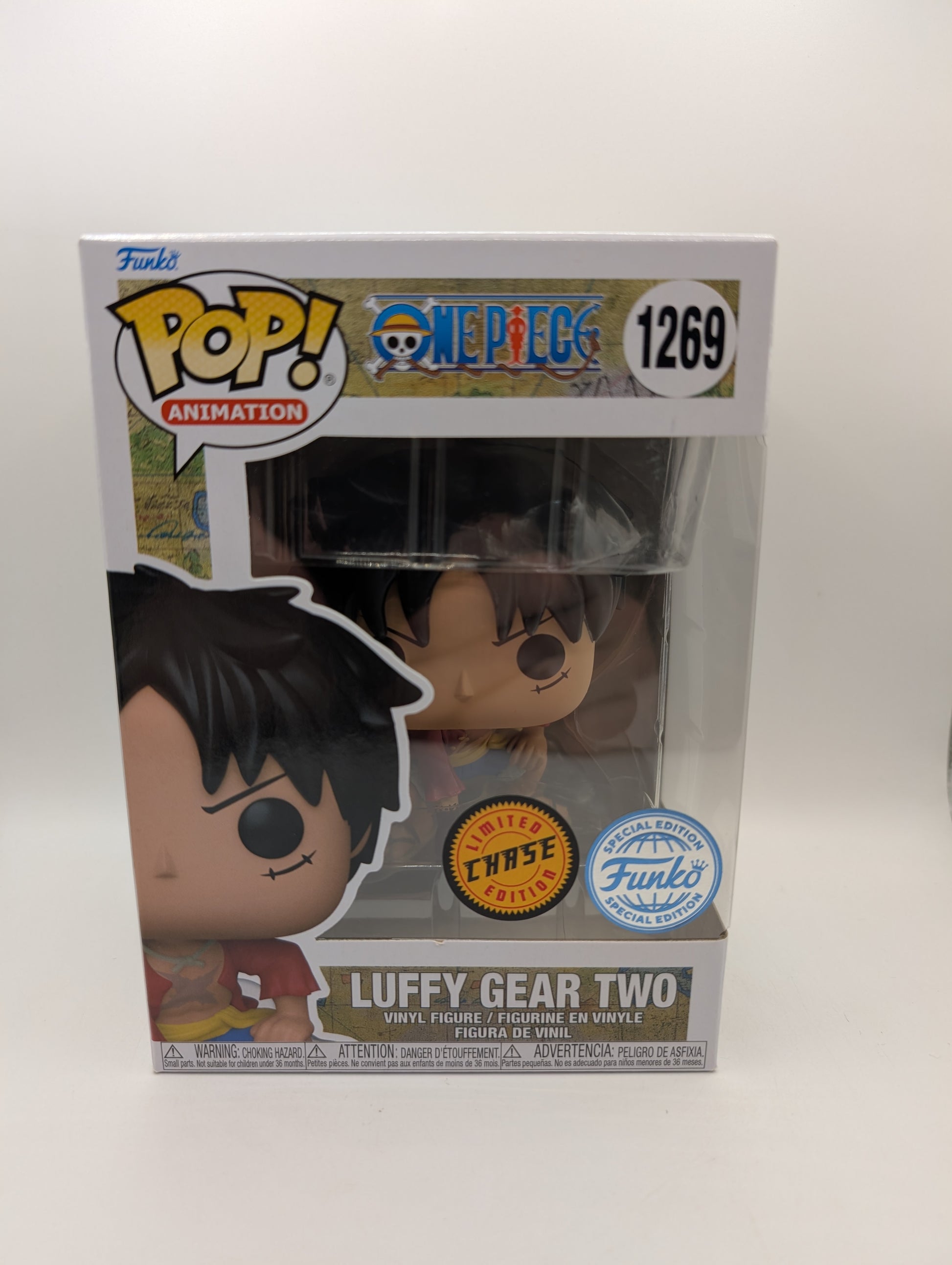 One Piece Luffy Gear Two #1269 CHASE Funko Pop!