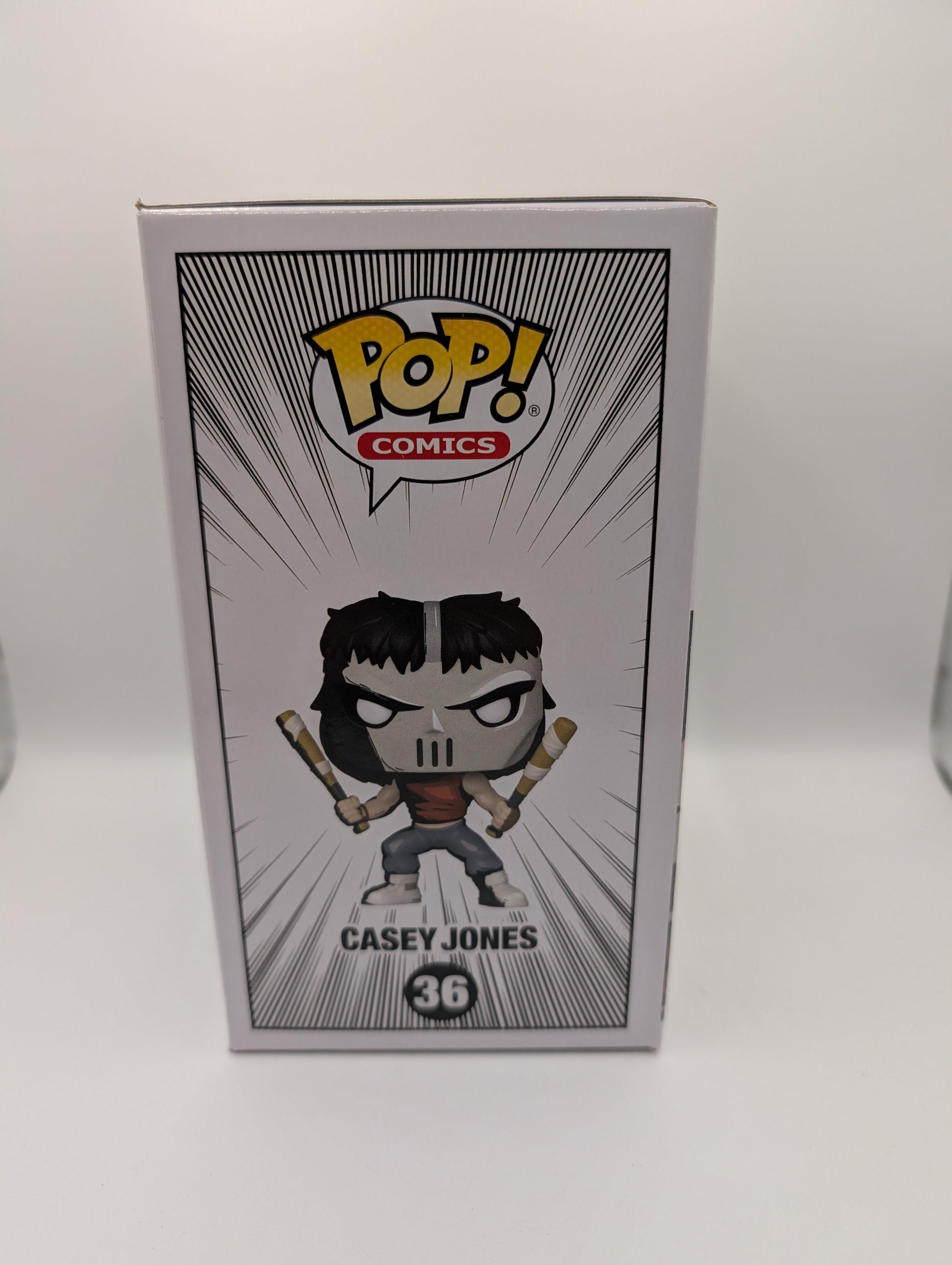 Casey Jones Black & White Chase POP! Teenage Mutant Ninja Turtles 36 FRENLY BRICKS - Open 7 Days