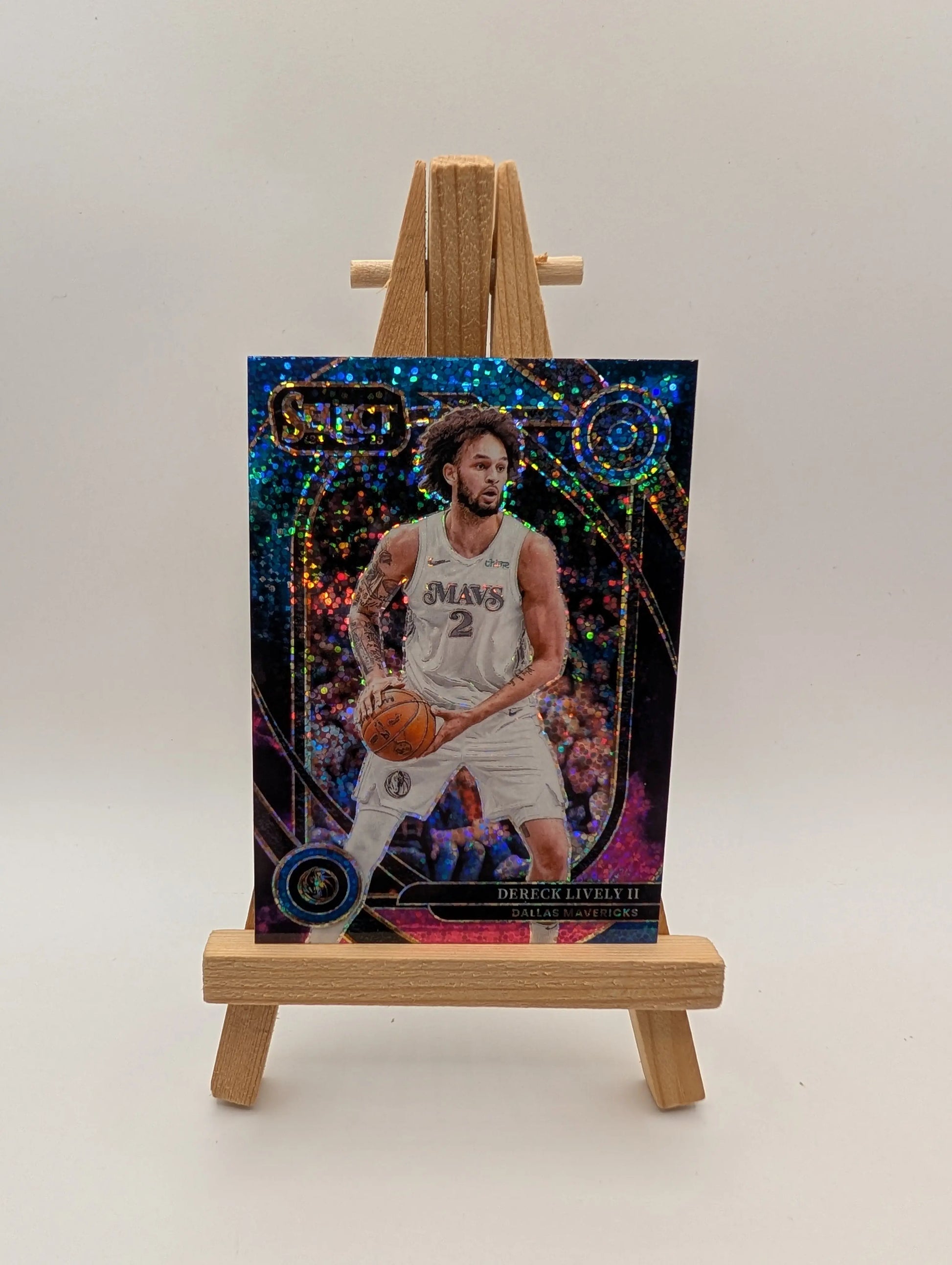 2024-25 Panini Select - DERECK LIVELY II Courtside Cosmic Parallel FRENLY BRICKS - Open 7 Days