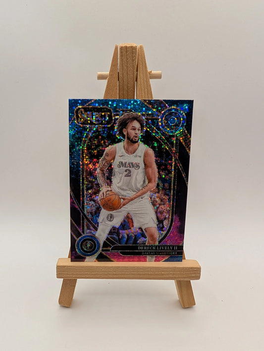 2024-25 Panini Select - DERECK LIVELY II Courtside Cosmic Parallel FRENLY BRICKS - Open 7 Days